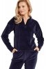Taro Dres welurowy Lauren 3027 granatowy